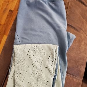 2 pairs of pink pants